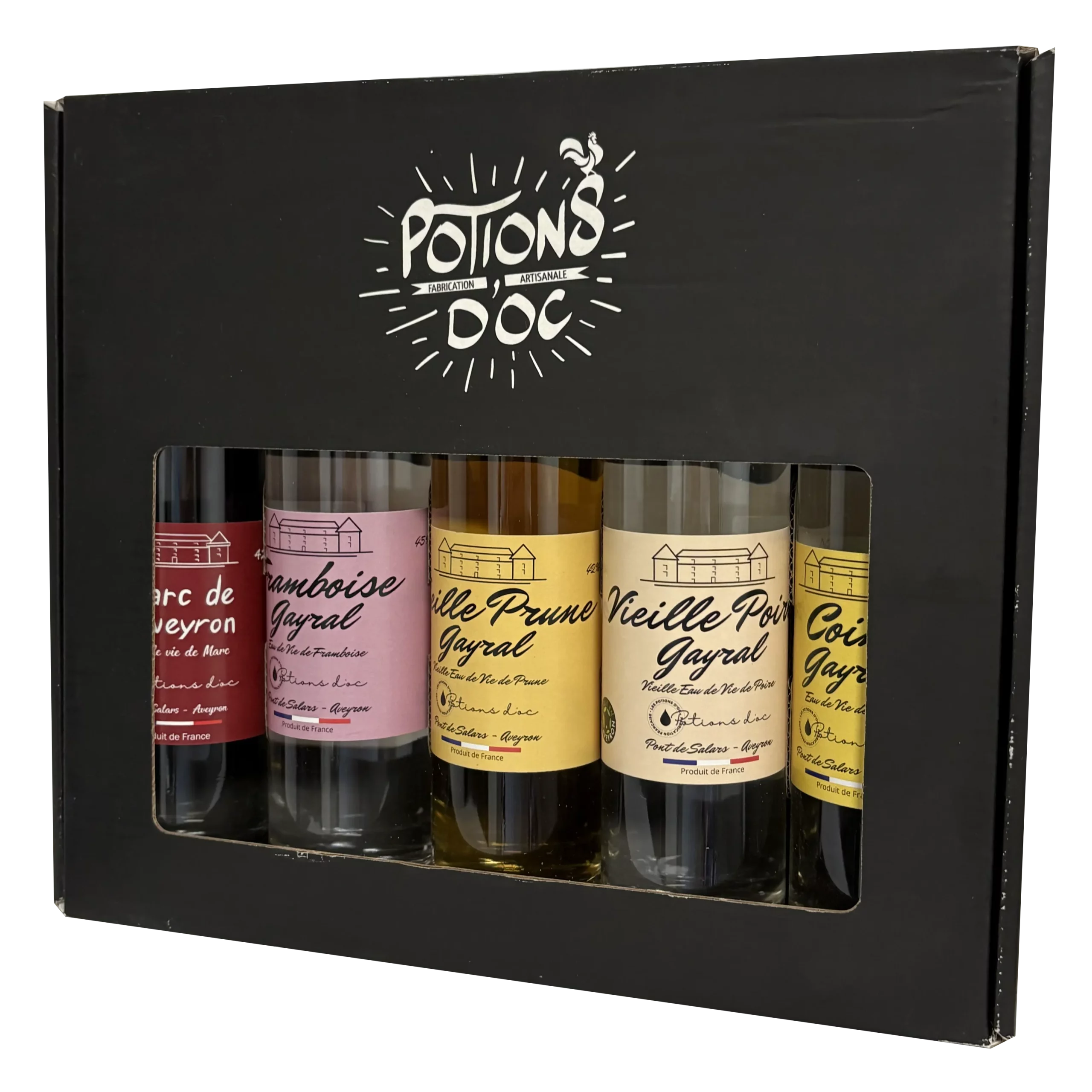 Coffret eaux de vie des Potions d'Oc