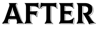Logo After, marque de liqueurs produites par les Potions d'Oc